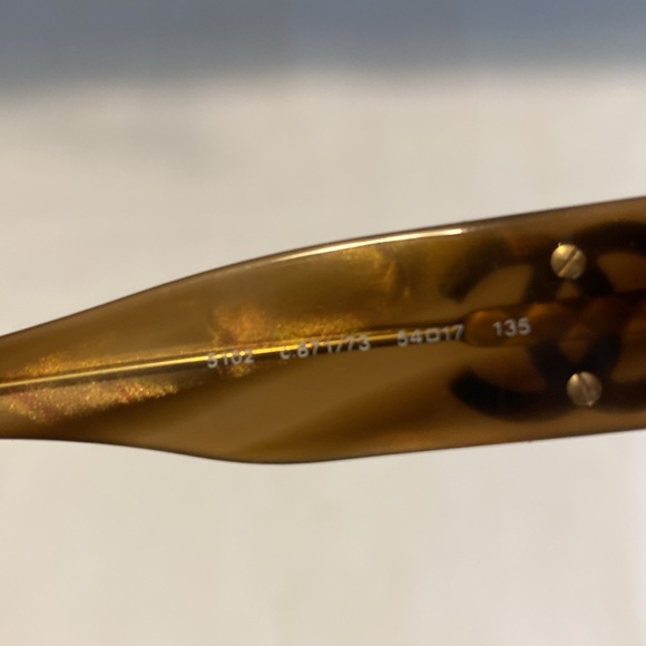 Chanel 5102c 871 Opal Light Brown sunglasses - Picture 7 of 16